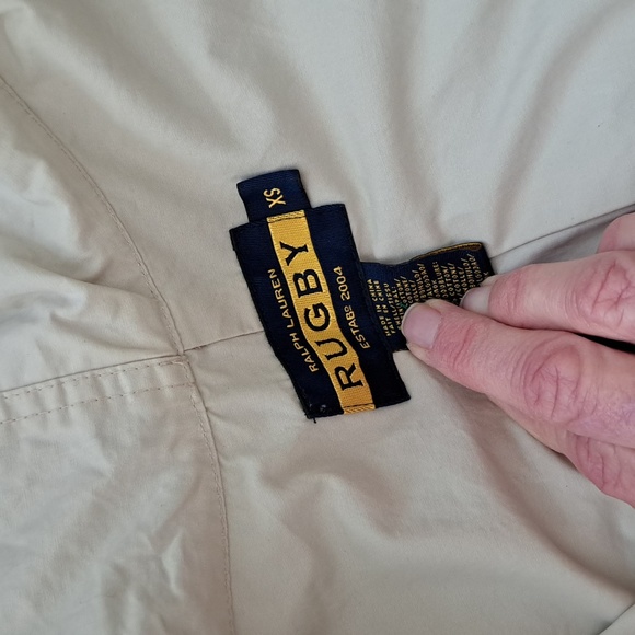 Ralph Lauren Rugby Military Cape/Poncho szXS. 100% Cotton EUC - Picture 7 of 9